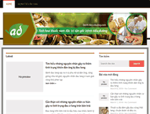 Tablet Screenshot of benh-tieu-duong.com